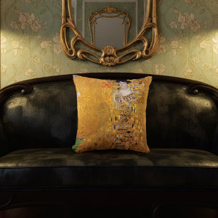 Portrait von Adele Bloch-Bauer Gustav Klimt Kissen