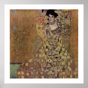 Portrait von Adele Bloch-Bauer I Poster