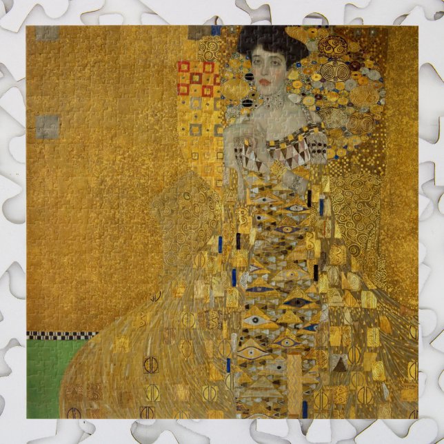 Portrait von Adele Bloch-Bauer I von Gustav Klimt Puzzle (Von Creator hochgeladen)