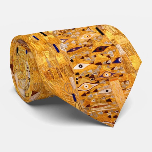 Portrait von Adele Bloch-Bauer von Gustav Klimt Krawatte (Gerollt)