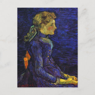 Portrait von Adeline Ravoux, Van Gogh Fine Art Postkarte