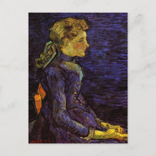 Portrait von Adeline Ravoux von Vincent van Gogh Postkarte