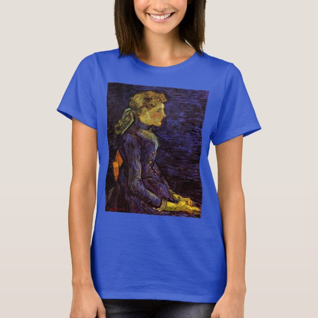 Portrait von Adeline Ravoux von Vincent van Gogh T-Shirt (Vorderseite)
