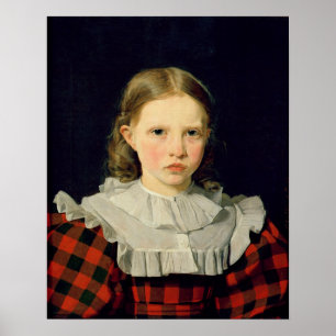 Portrait von Adolphine Kobke 19. Juni 1832 Poster