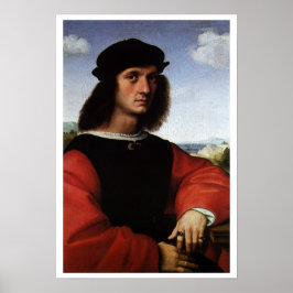 Portrait von Agnolo Doni von Raphael Sanzio Poster