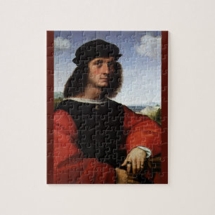 Portrait von Agnolo Doni von Raphael Sanzio Puzzle