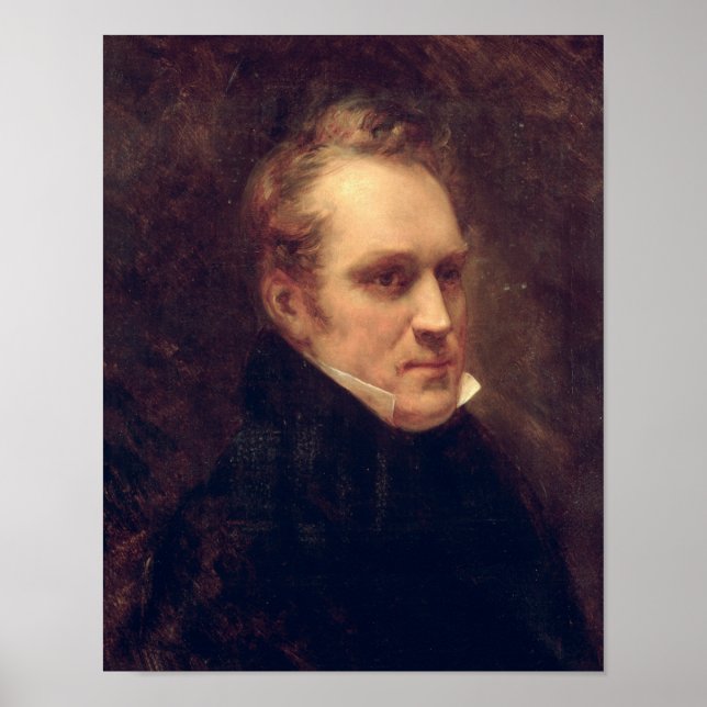 Portrait von Aimable-Guillaume-Prosper Brugiere Poster (Vorne)