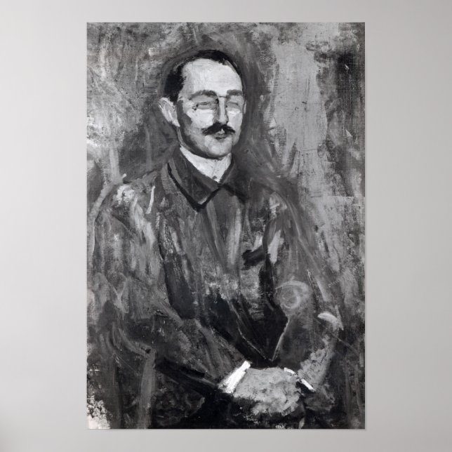 Portrait von Albert Marquet Poster (Vorne)