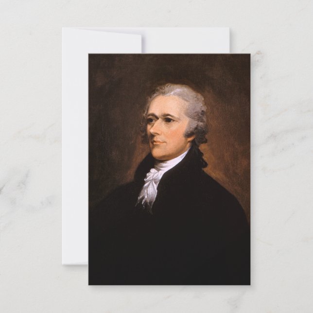 Portrait von Alexander Hamilton von John Trumbull (Vorderseite)