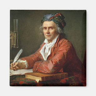 Portrait von Alphonse Leroy, 1783 Magnet
