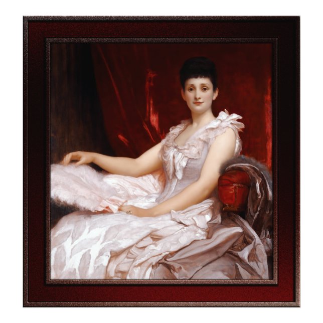 Portrait von Amy Augusta, Lady Coleridge Fotodruck (Vorne)