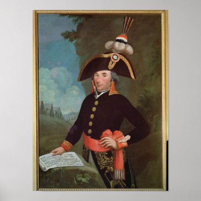 Portrait von Andre Massena Poster (Vorne)