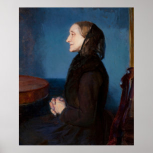 Portrait von Ane Hedvig Brøndum Poster