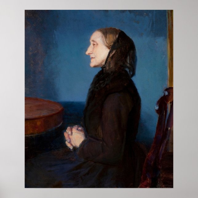 Portrait von Ane Hedvig Brøndum Poster (Vorne)