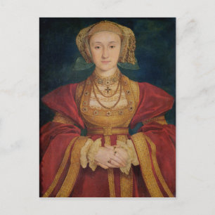 Portrait von Anne von Cleves 1539 Postkarte