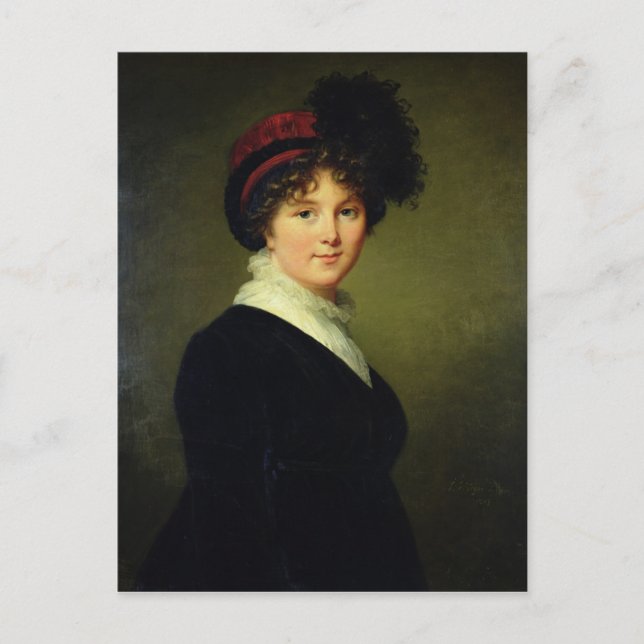 Portrait von Arabella Cope, Herzogin von Dorset Postkarte (Vorderseite)