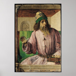 Portrait von Aristoteles, c.1475 Poster