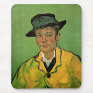 Portrait von Armand Roulin von Vincent van Gogh Mousepad