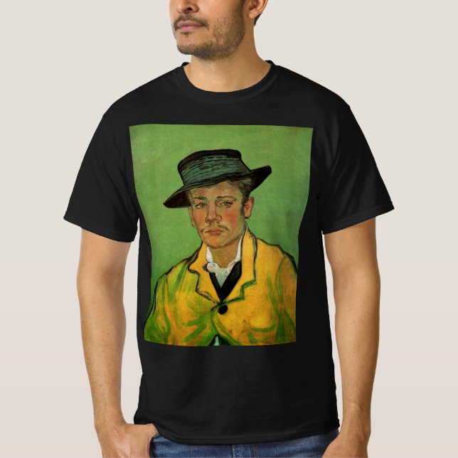 Portrait von Armand Roulin von Vincent van Gogh T-Shirt (Vorderseite)