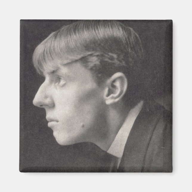 Portrait von Aubrey Beardsley (1872-1998) von Fred Magnet (Vorne)