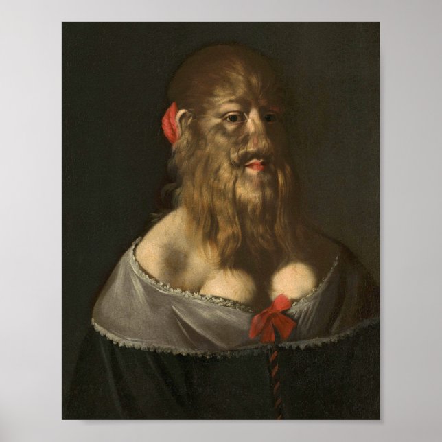 Portrait von Barbara Van Beck Kuriositäten und Odd Poster (Vorne)