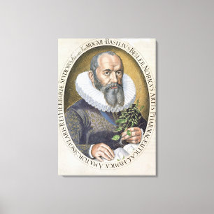Portrait von Basil Besler (1561-1629) im Jahre 161 Leinwanddruck
