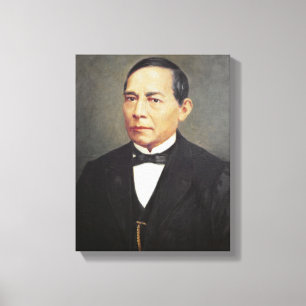 Portrait von Benito Juarez , 1948 Leinwanddruck