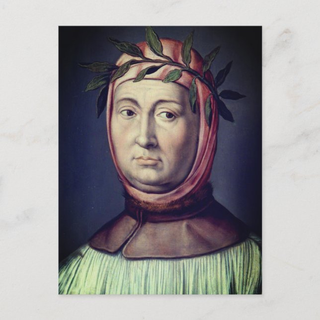 Portrait von Boccaccio Postkarte (Vorderseite)