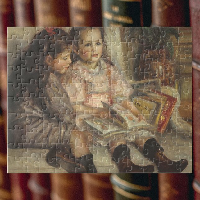 Portrait von Caillebotte Children von Pierre Renoi Puzzle (Von Creator hochgeladen)