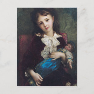 Portrait von Catherine du Bouchage, 1879 Postkarte