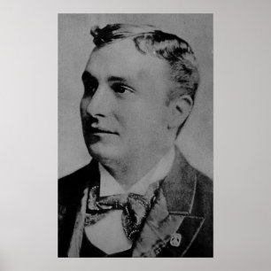 Portrait von Charles Spencer Chaplin, Sr. Poster
