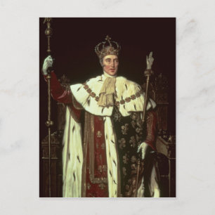 Portrait von Charles X von Frankreich, 1829 Postkarte