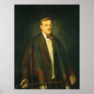 Portrait von Chester Dale von George Bellows (1922 Poster
