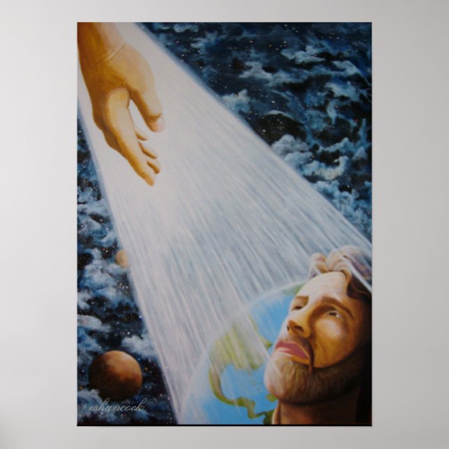 Portrait von Christ Poster (Vorne)