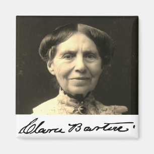 Portrait von Clara Barton Magnet