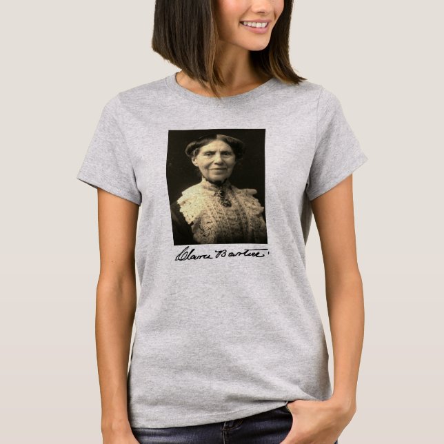 Portrait von Clara Barton T-Shirt (Vorderseite)