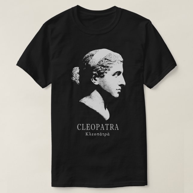 Portrait von Cleopatra T-Shirt (Design vorne)