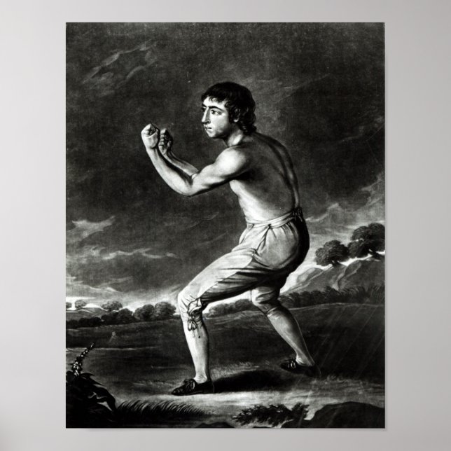 Portrait von Daniel Mendoza Poster (Vorne)