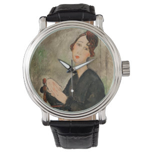 Portrait von Dedie Hayden, 1918 Armbanduhr