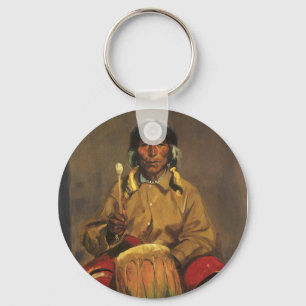 Portrait von Dieguito Roybal von Robert Henri Schlüsselanhänger