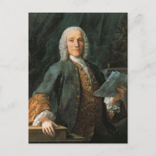 Portrait von Domenico Scarlatti Postkarte