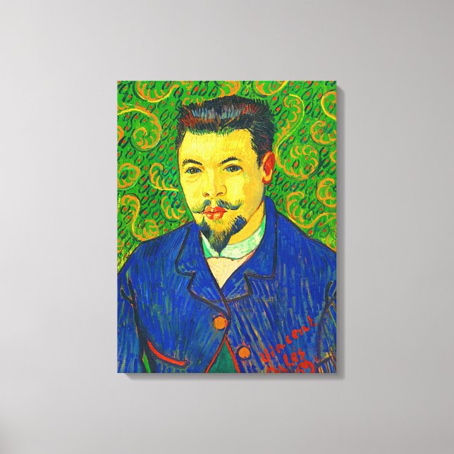 Portrait von Dr. Felix Rey Leinwanddruck (Vorderseite)