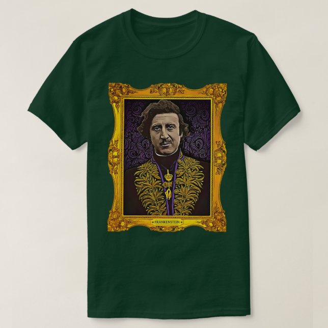 Portrait von Dr. Fronkensteen T-Shirt (Design vorne)