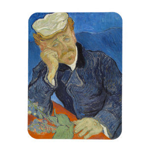 Portrait von Dr. Gachet von Vincent Van Gogh Magnet