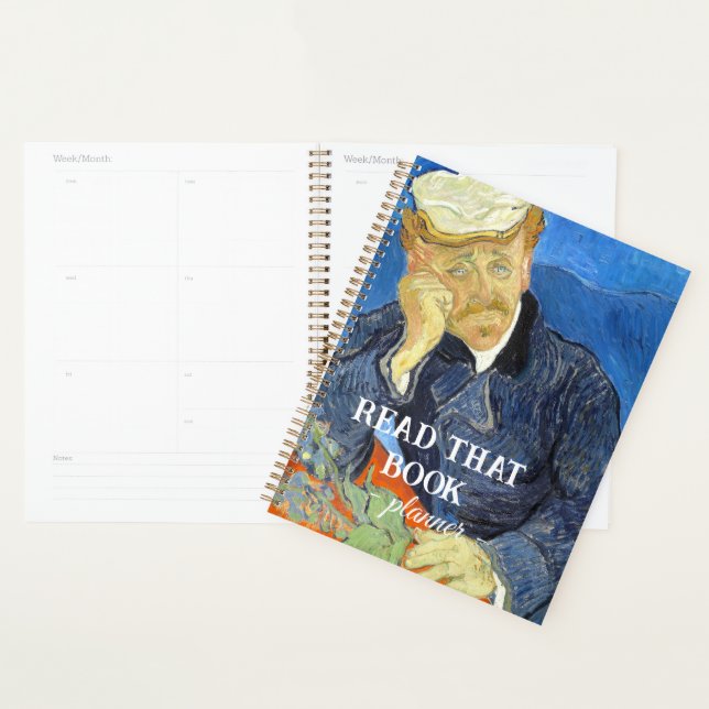 Portrait von Dr. Gachet von Vincent Van Gogh Planer (Anzeige)