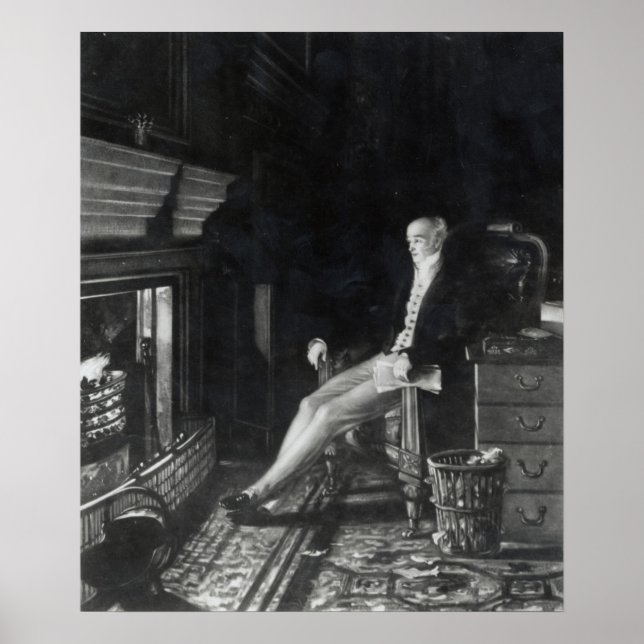 Portrait von Earl Gray Poster (Vorne)