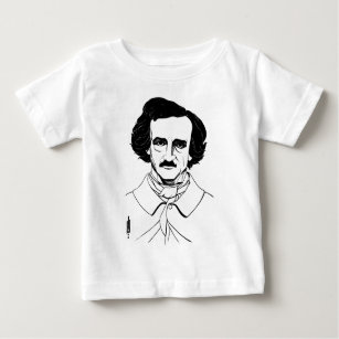 Portrait von Edgar Allan Poe Baby T-shirt