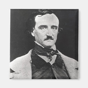 Portrait von Edgar Allan Poe Magnet