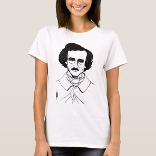 Portrait von Edgar Allan Poe T-Shirt