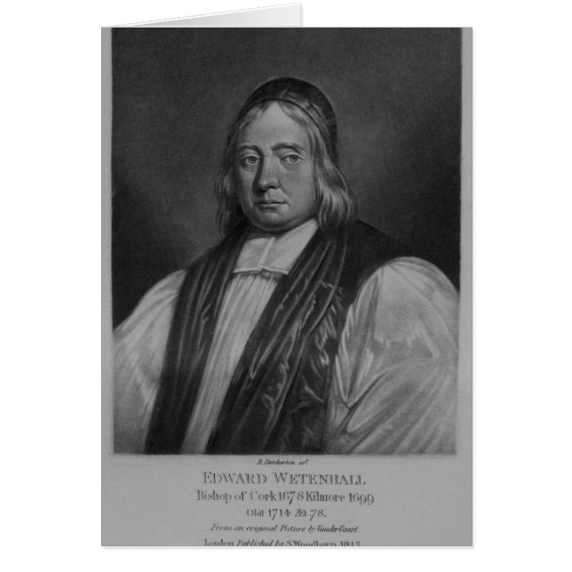 Portrait von Edward Wetenhall (Vorne)